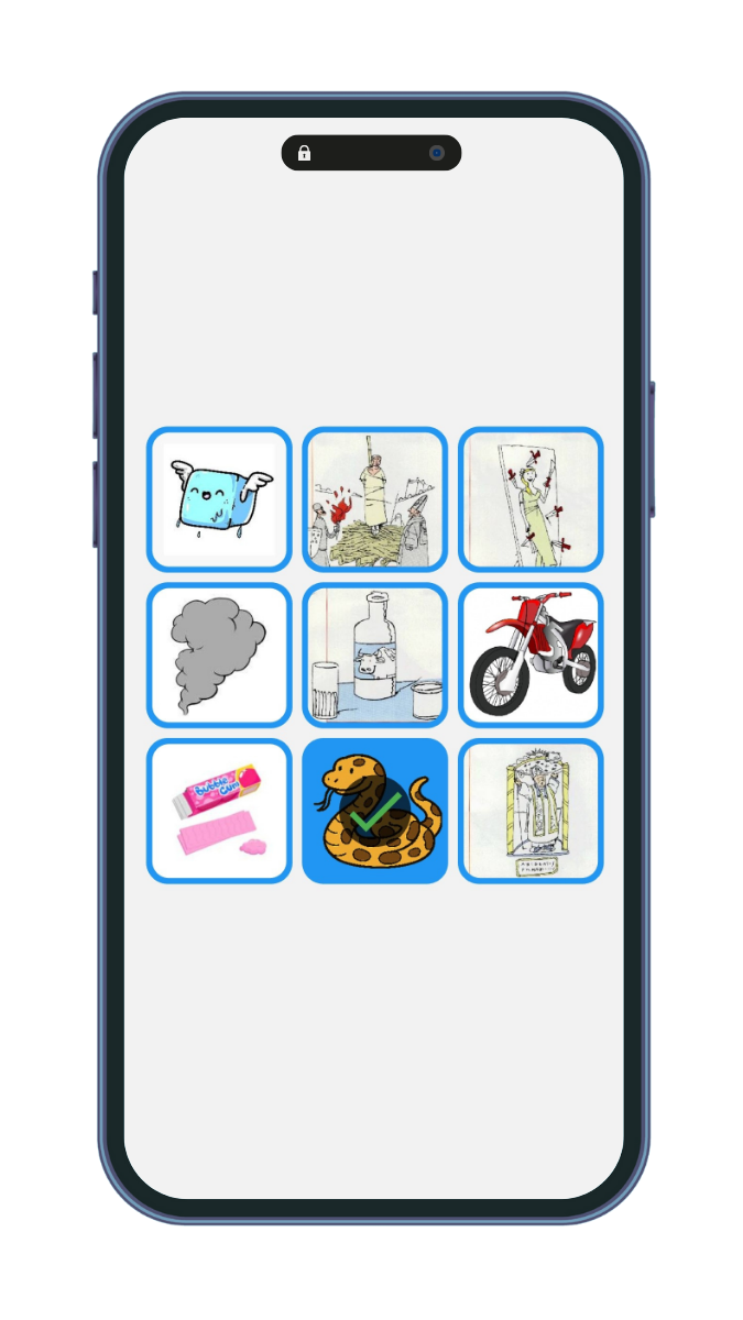 Screenshot of the second game