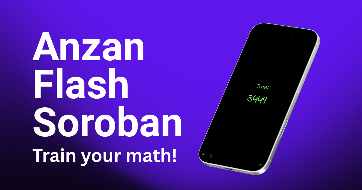 Anzan Soroban App Anzan Soroban